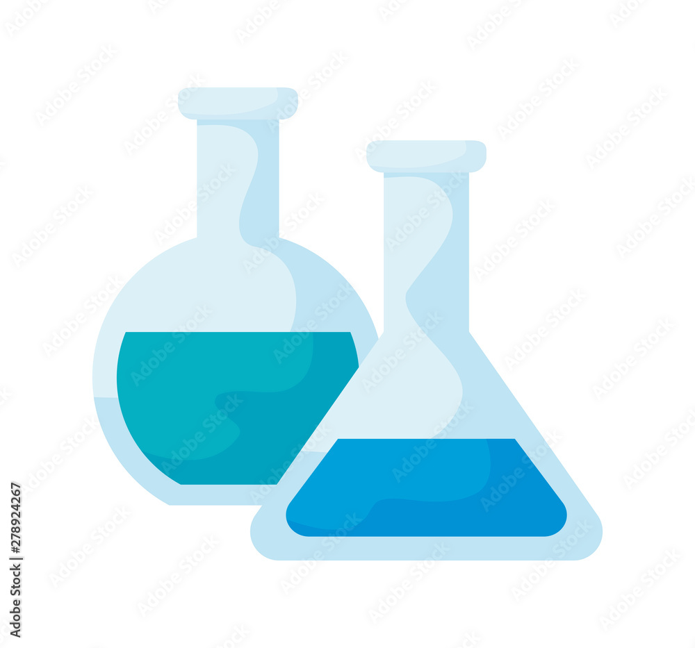 set of tubes tests laboratory isolated icon set of tubes tests laboratory isolated icon