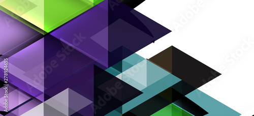 Colorful repeating triangle...