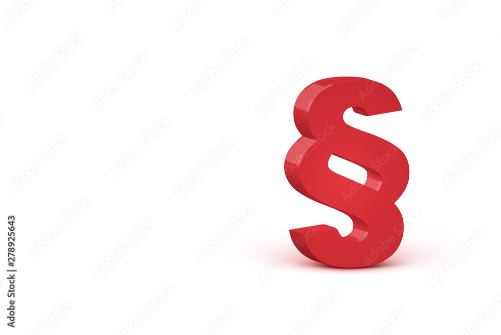 3D red realistic character, vector illustration 3D red realistic character, vector illustration
