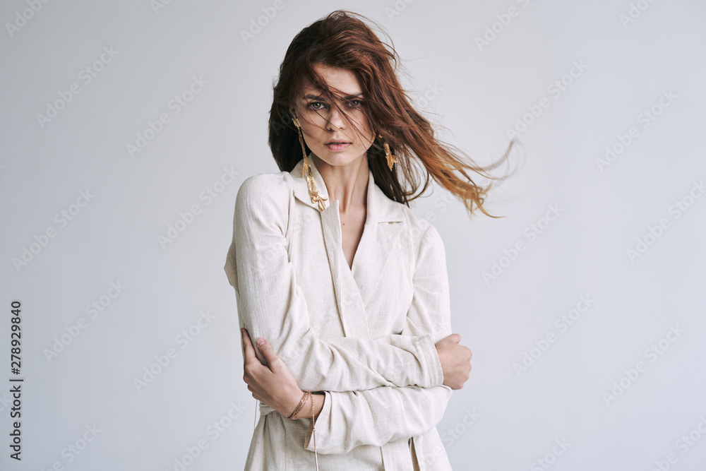 portrait of young woman portrait of young woman