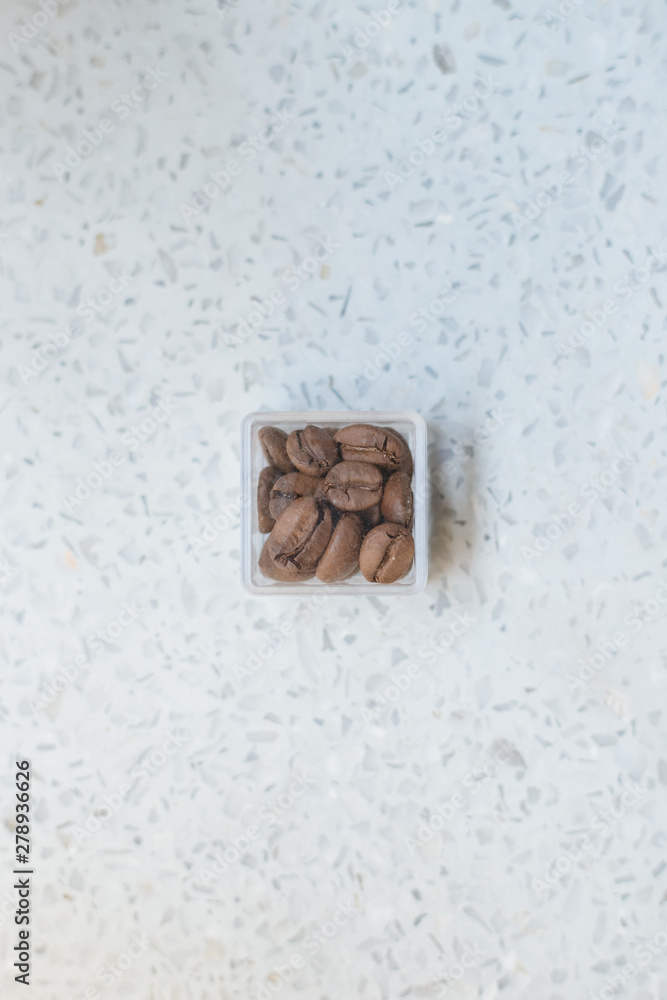 Blend Coffe beans in small box Blend Coffe beans in small box