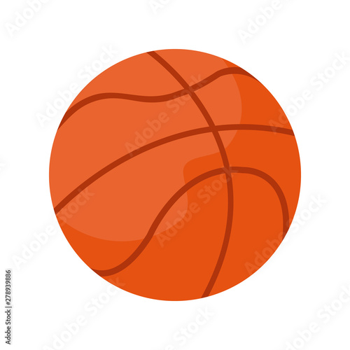 basketball balloon equipment sport isolated icon © djvstock