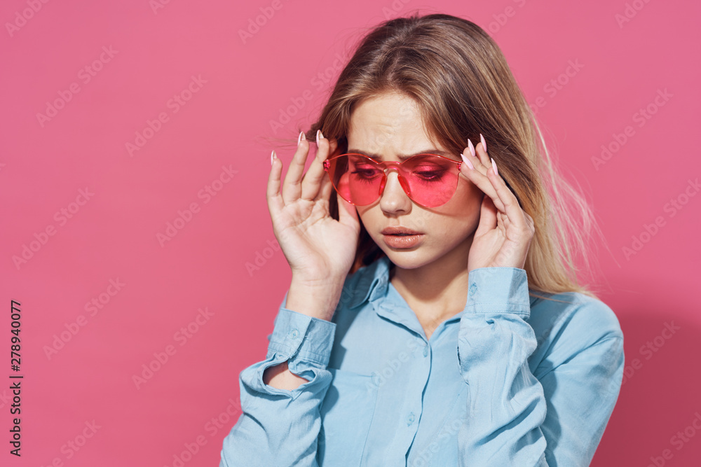 portrait of a woman with glasses portrait of a woman with glasses