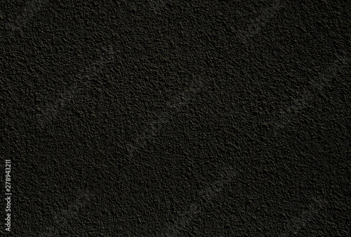 Dark wall background usage. Black grey texture.