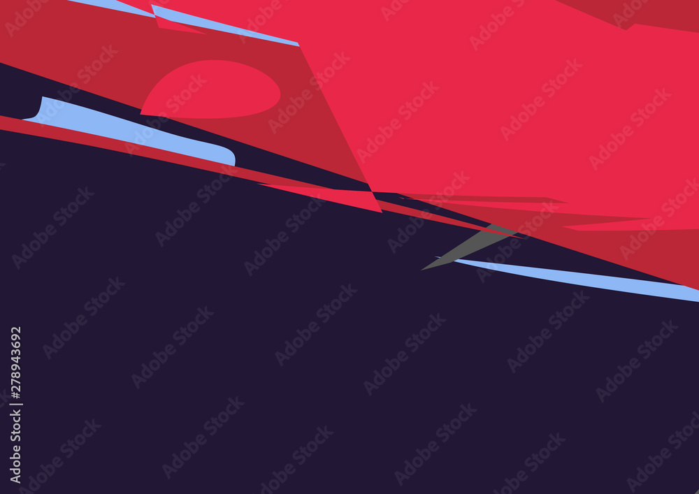 Fototapeta premium Colorful abstract background. geometric shapes. Poster.