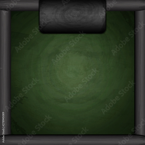 Blank green chalkboard blackboard background