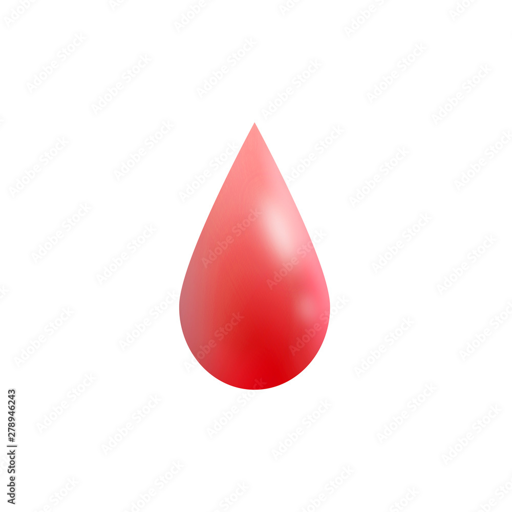 Illustration Of Blood Drop 血の雫のイラスト Stock Illustration Adobe Stock