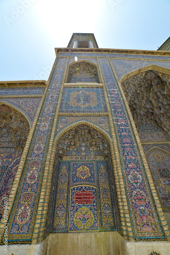 Nasir-ol-molk Mosque or Pink Mosque  Shiraz  Fars Province  Iran  June 24  2019