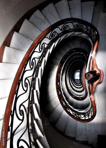 La escalera
