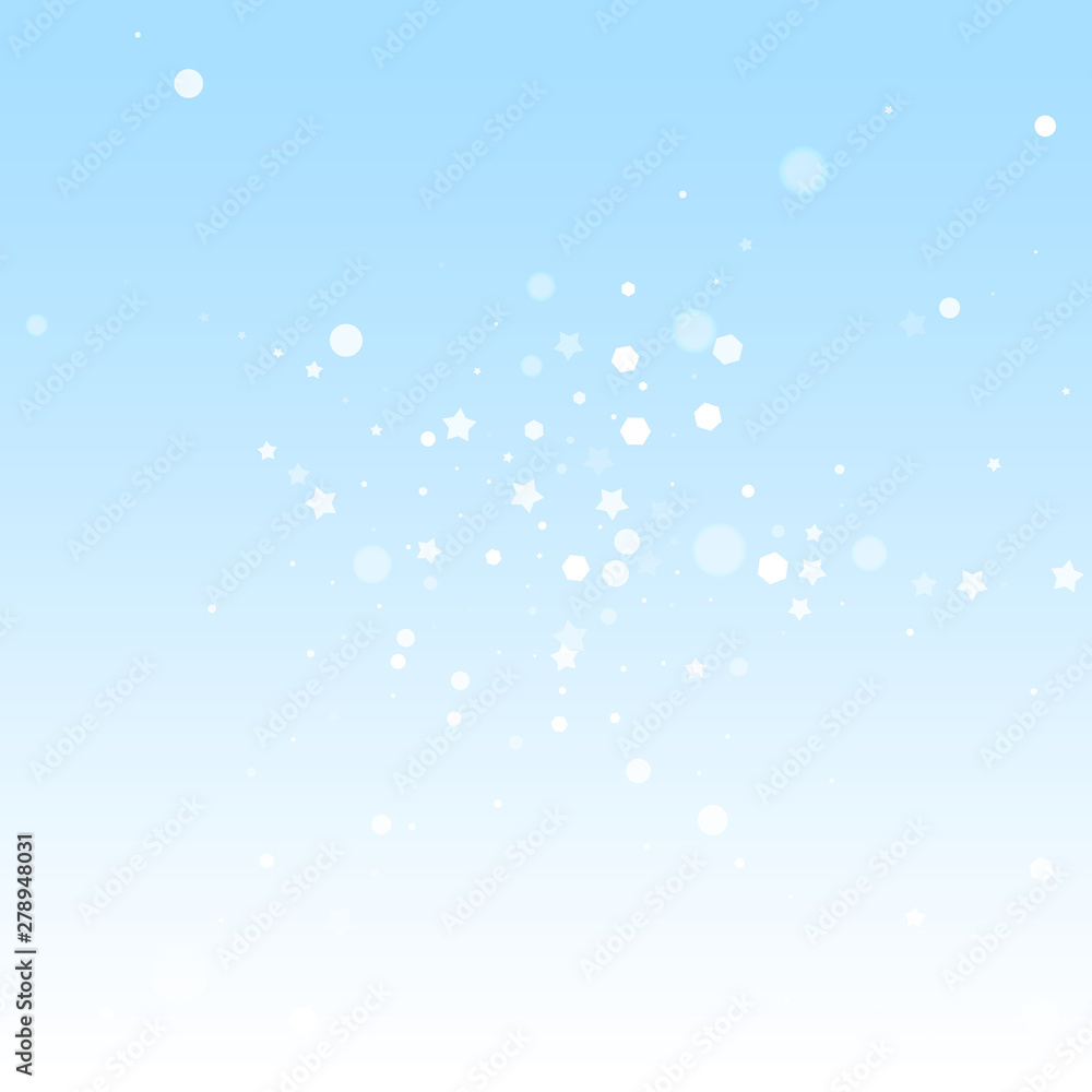 Magic stars random Christmas background. Subtle fl Magic stars random Christmas background. Subtle fl