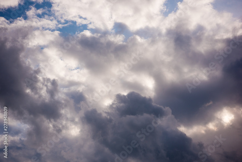 Abstract natural background with clouds