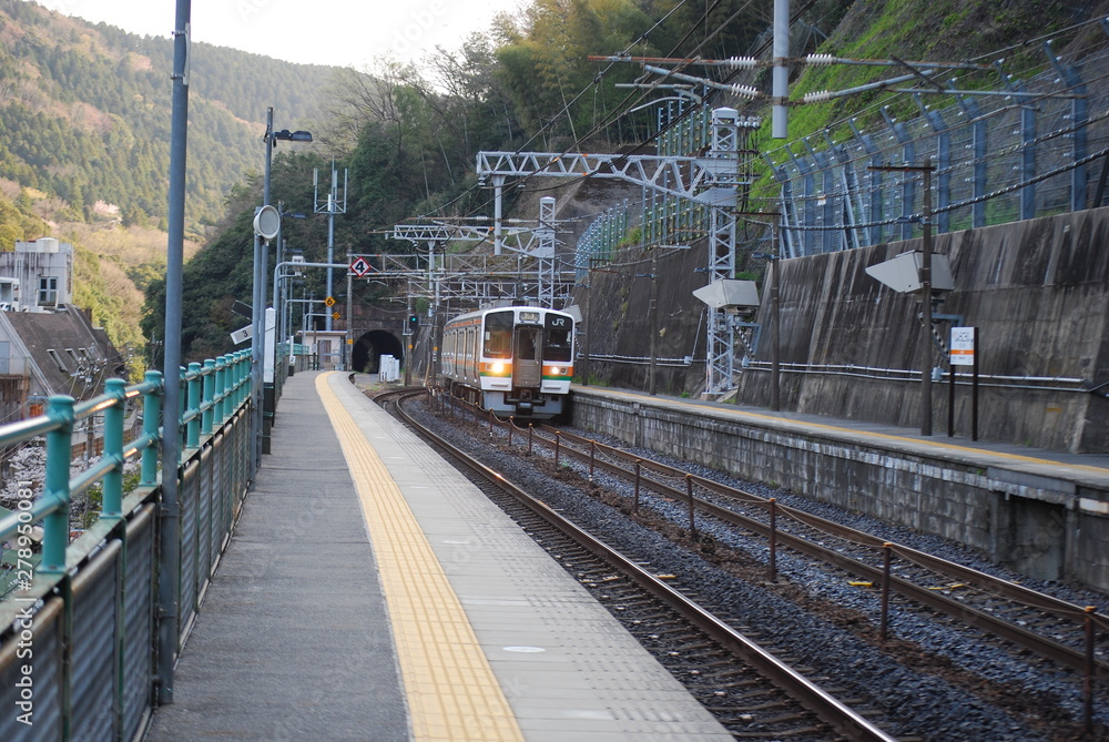 Naklejka premium 駅