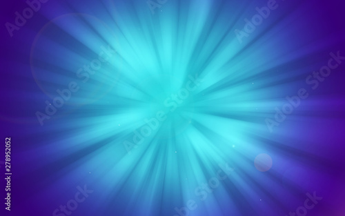 Dark Blue sparkle rays with bokeh abstract elegant background. Dust sparks background.