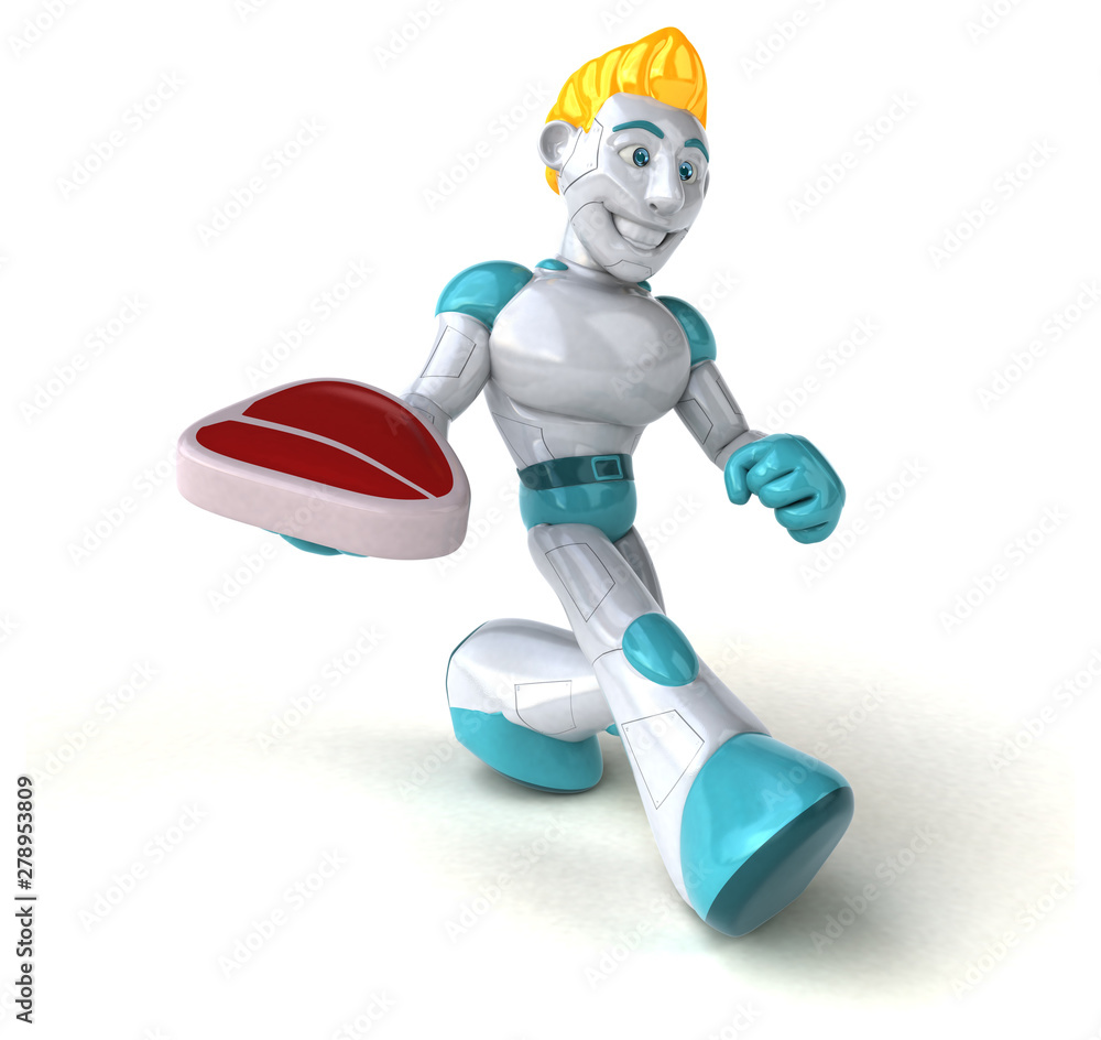Robot - 3D Illustration Robot - 3D Illustration