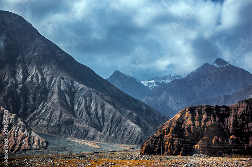 the high mountains of the pamirs