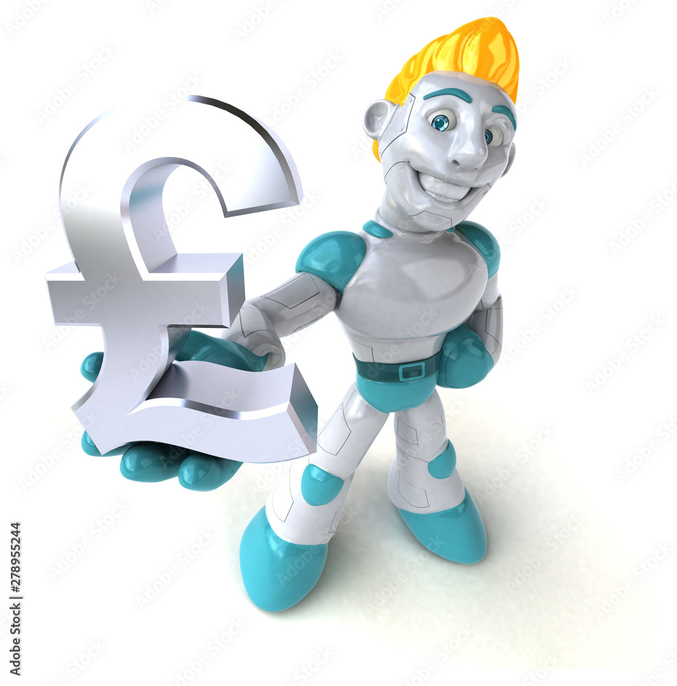Robot - 3D Illustration Robot - 3D Illustration
