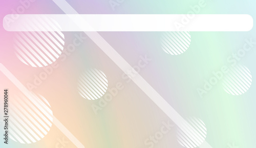 Abstract Shiny Moderns, Lines, Circle, Space for Text. For Cover Page, Landing Page, Banner. Vector Illustration with Color Gradient.