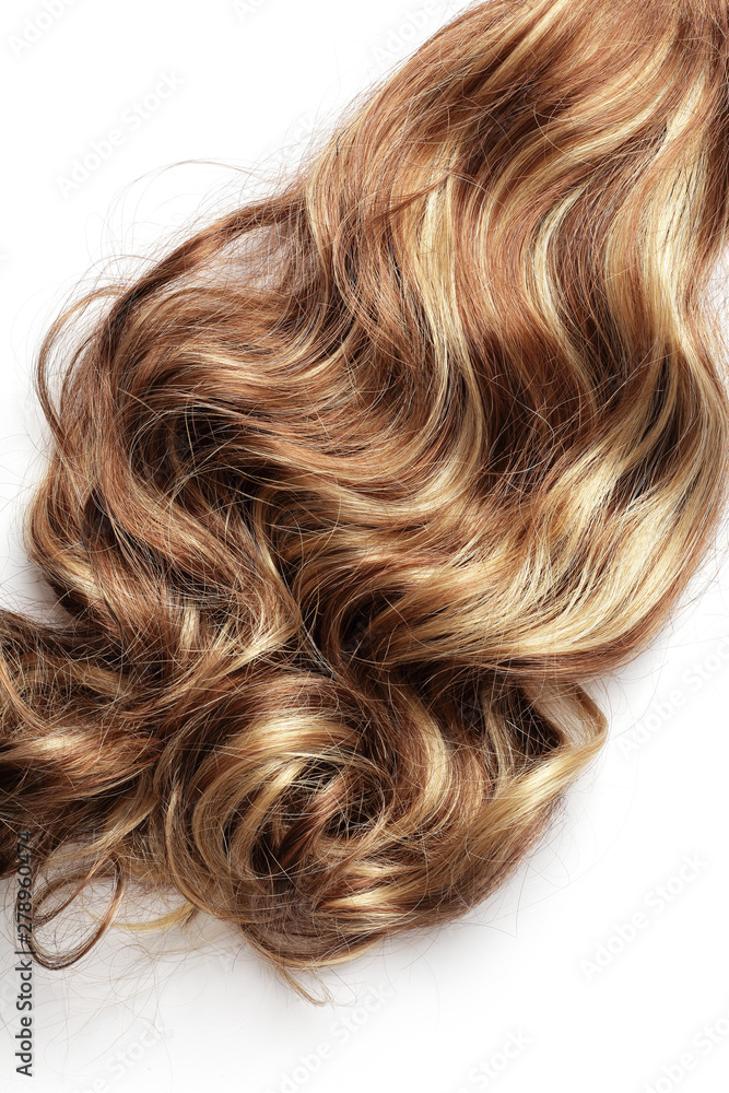 Naklejka premium human hair