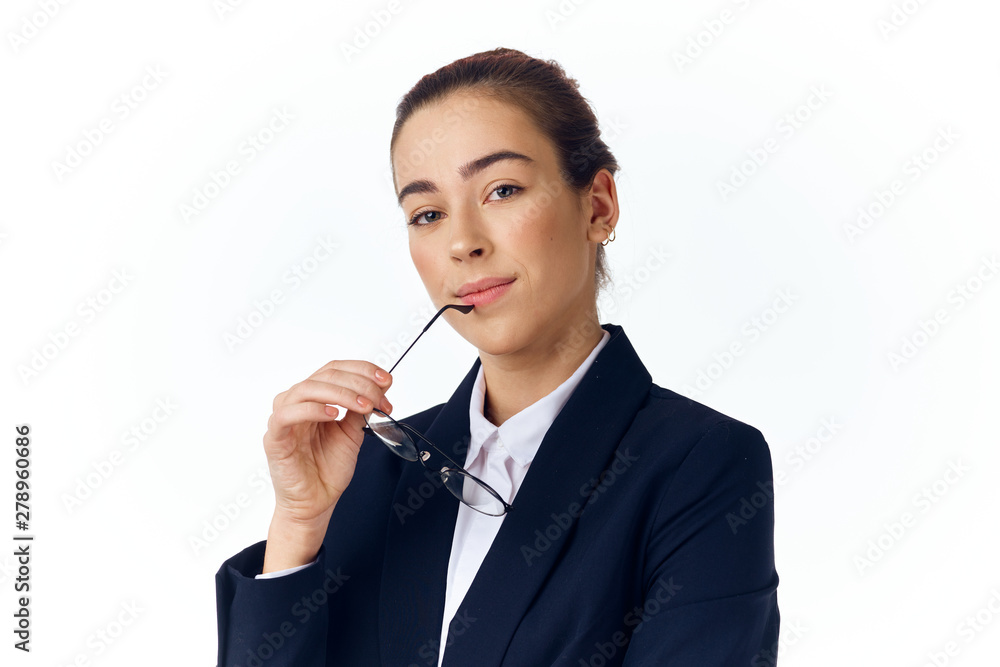 business woman with mobile phone