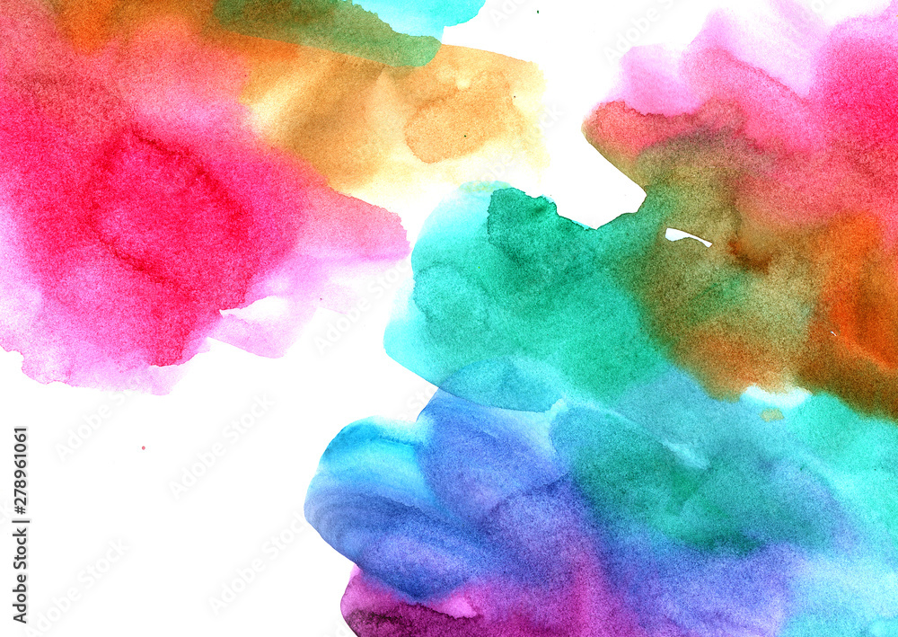 watercolor background, texture, paper, abstract, colorful