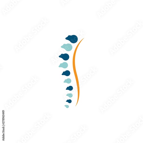 Spine vector icon symbol illustration design