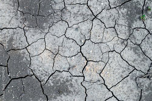soil cracks - arid drought soil 