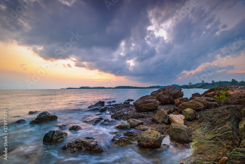 Panorama Sunset at bintan island wonderful Indonesia