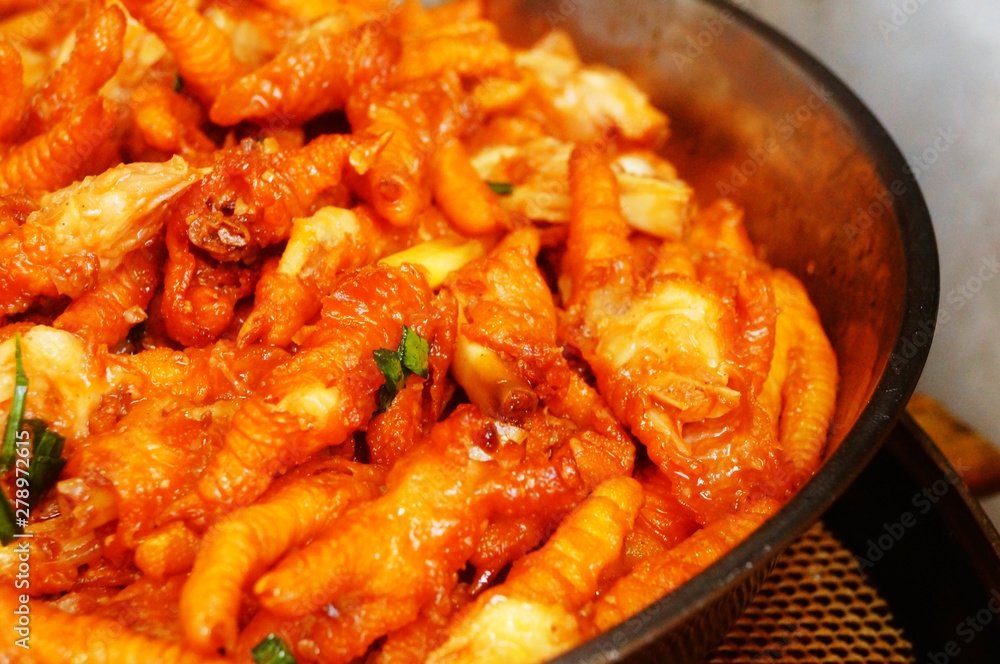 Chicken feet with Chinese characteristics Chicken feet with Chinese characteristics