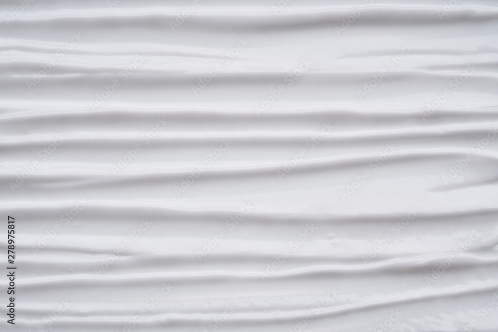 White smear and texture made with face clay or cream isolated on white background. White smear and texture made with face clay or cream isolated on white background.
