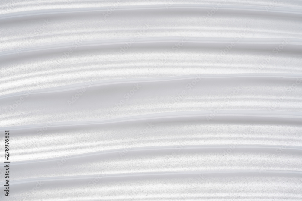 White smear and texture made with face clay or cream isolated on white background. White smear and texture made with face clay or cream isolated on white background.