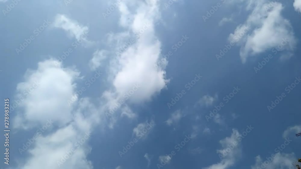 Timelapse With Beautiful Clouds Moving Timelapse With Beautiful Clouds Moving