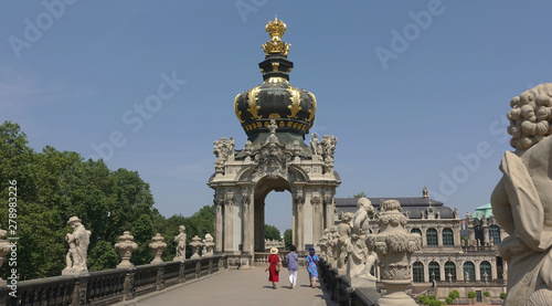 The Kronentor (crown gate) of the Dresden Zwinger © Simone