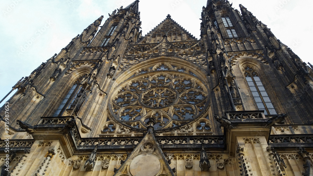 Cathederal face at Prague castle