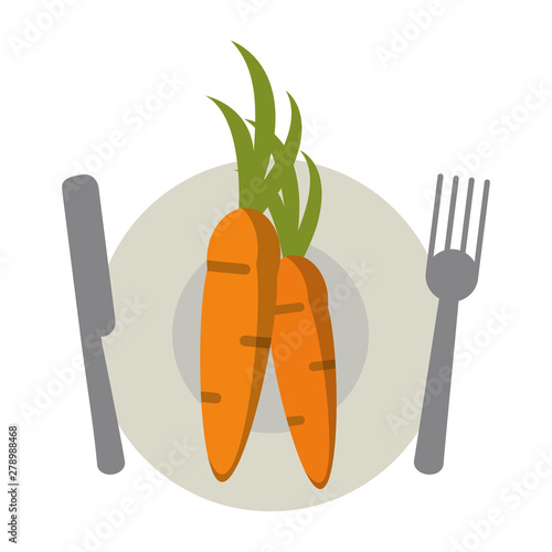 healthy and balanced food cartoon