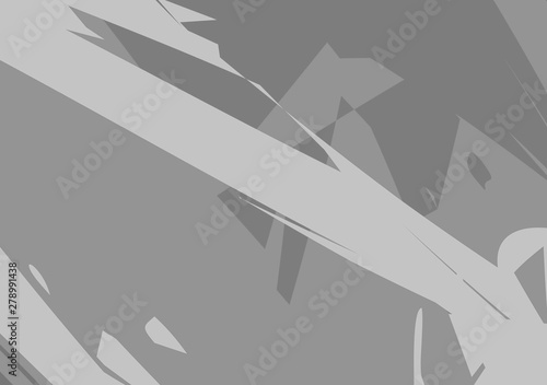 Black and white abstract background. geometric shapes. Poster.