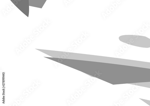 Black and white abstract background. geometric shapes. Poster.