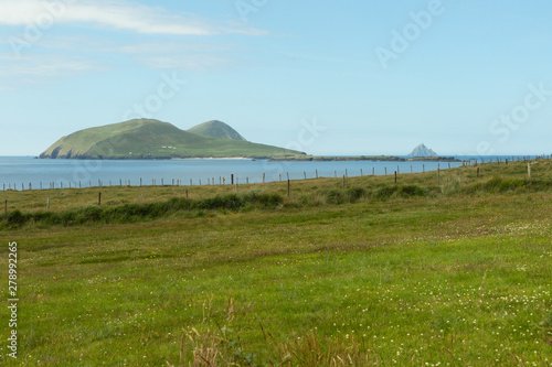 view of the Blasket Islands, Ireland