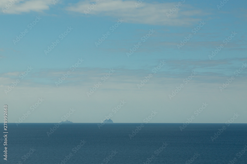 view of the Skelligs
