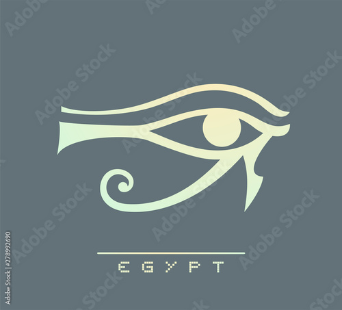 egyptian eye illustration
