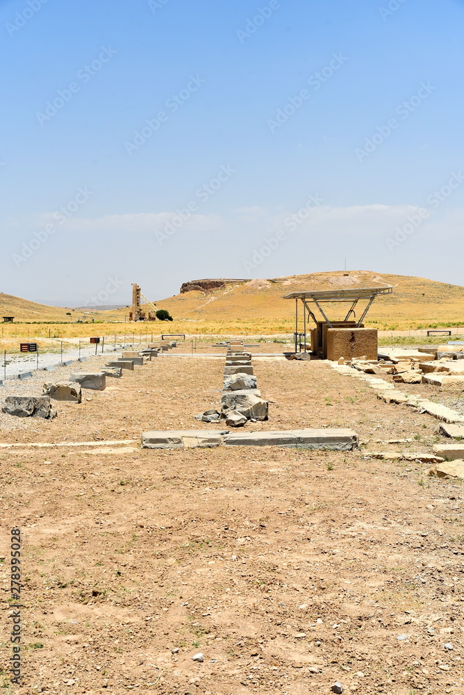 Obraz premium Pasargadae, Shiraz, Fars Province, Iran, June 22, 2019