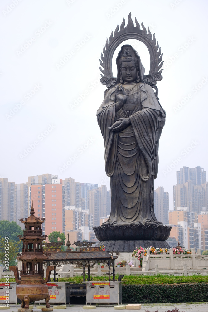 Fototapeta premium Guiyan temple - Wuhan - China