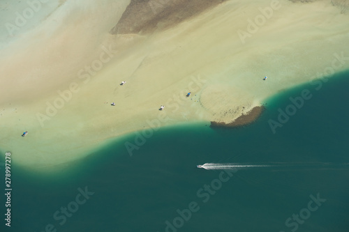 Kaneohe Bay Sandbar aerial  photo