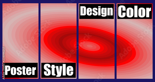 Set of square brochure design . Rectangle template brochure, report, catalog, magazine. Brochure layout modern abstract background. Line with the change in color tone. One picture per set.