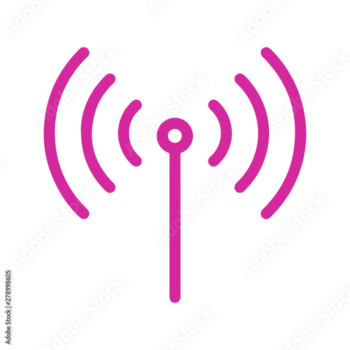  Basic vector antenna icon