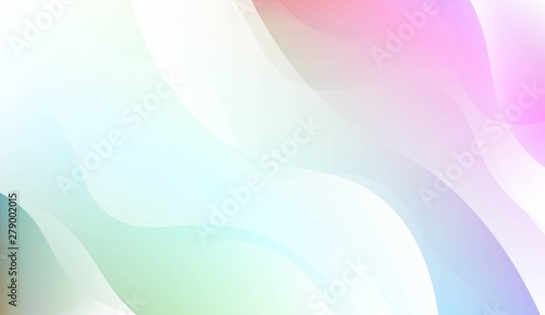 Geometric Pattern With Lines, Wave. For Your Design Wallpapers Presentation. Vector Illustration with Color Gradient. © Eldorado.S.Vector