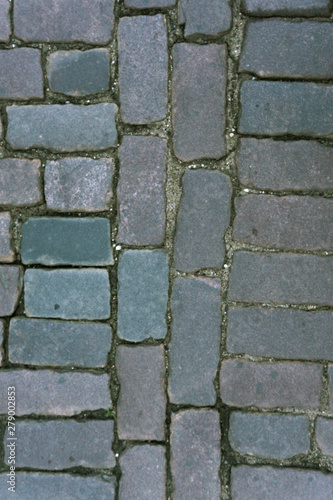 cobblestone way in eastern europe