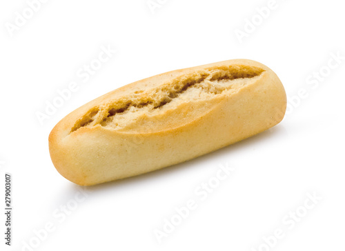 pan panader  a  baguette sobre fondo blanco. bakery bread  baguette on white background.