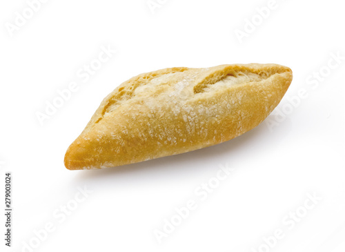  Pastelería, pan panadería, baguette sobre fondo blanco. Pastry, bakery bread, baguette on white background.