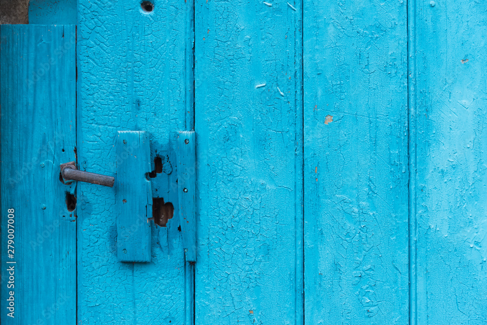 The doorknob on the old board shed The doorknob on the old board shed