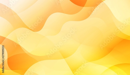 Wavy Background with Lines. Design For Your Header Page, Ad, Poster, Banner. Vector Illustration with Color Gradient.